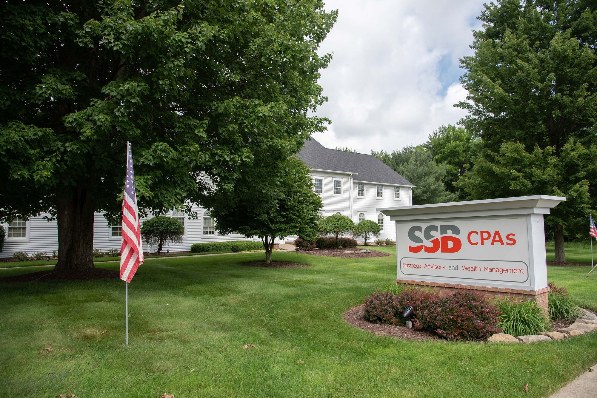 SSB CPAs Strategic Advisors and Wealth Management Outdoor sign